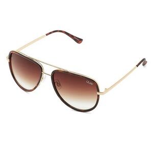 NEW Quay All In Mini Tortoise Frame Sunglasses